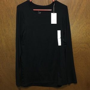 basic black long sleeve